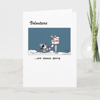 Meldt zich aan - hoe zeer zij - groetca geven feestdagen kaart