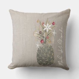 Mele & Island Pine, Hawaïaanse stijl Kerstmis Kussen