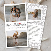 Mele Kalikimaka 2 Foto Collage Eenvoudig Kerstfees Feestdagenkaart