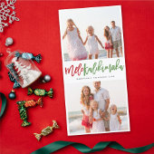 Mele Kalikimaka 2 Foto Collage Moderne Kerstmis Feestdagenkaart