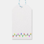 Mele Kalikimaka ananas kerstcadeau Label Cadeaulabel (Achterkant)