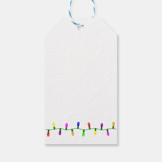 Mele Kalikimaka ananas kerstcadeau Label Cadeaulabel (Achterkant)