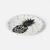 Mele Kalikimaka Ananas Kerstfeest Papieren Bordje (Gekanteld)