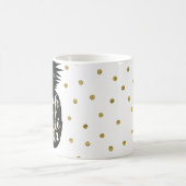 Mele Kalikimaka Ananas Kerstmis aangepaste vakanti Koffiemok (Center)