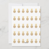 Mele Kalikimaka Ananas Kerstmis Fotokaart Feestdagenkaart (Achterkant)