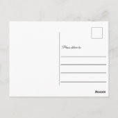 Mele Kalikimaka Beach met kerstfoto oceaan Briefkaart (Achterkant)