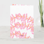 mele kalikimaka bedankkaart (Achterkant)