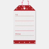 Mele Kalikimaka Borstel Kerstboom Vakantie Foto Cadeaulabel (Achterkant)