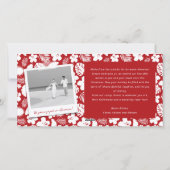 Mele Kalikimaka Brush kerstboom 3 Multi Photo Feestdagenkaart (Achterkant)