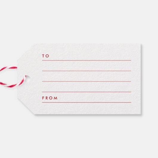 Mele Kalikimaka Brush kerstboomvakantie Cadeaulabel (Achterkant Horizontaal)