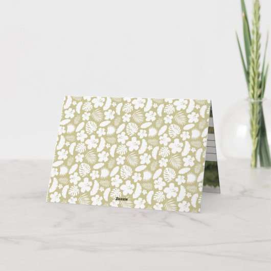 Mele Kalikimaka Brush Script Kerstfoto Feestdagen Kaart (Achterkant)