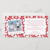 Mele Kalikimaka Brush Script Kerstfoto Feestdagenkaart (Achterkant)