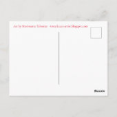 Mele Kalikimaka Cat op Poipu Beach Briefkaart (Achterkant)