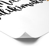 Mele Kalikimaka Christmas Beach Aloha Party Hawaii Poster (Hoek)