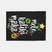 Mele Kalikimaka Christmas Hawaiian T Shirt  Fleece Deken (Voorkant (Horizontaal))