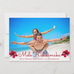 Mele Kalikimaka Christmas Kaarten