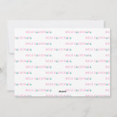 Mele Kalikimaka Christmas Photo Collage Feestdagenkaart (Achterkant)