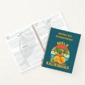 Mele Kalikimaka Christmas Recipes  Notitieboek (Binnen)
