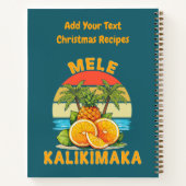 Mele Kalikimaka Christmas Recipes  Notitieboek (Achterkant)