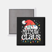 Mele Kalikimaka Christmas Tree Colorful Hibiscus H Magneet (Voorkant / Achterkant)