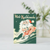 Mele Kalikimaka Een zeer vrolijk kerst Briefkaart (Staand voorkant)