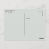 Mele Kalikimaka Elegant Hawaiian Kerstmis Briefkaart (Achterkant)