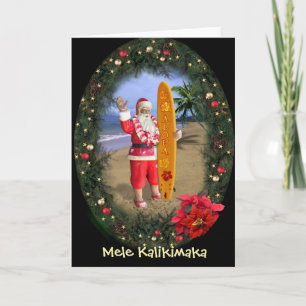 Mele Kalikimaka Feestdagen Kaart