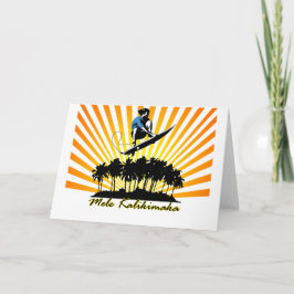 Mele Kalikimaka Feestdagen Kaart