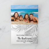 Mele Kalikimaka Foto Hawaiian Kerstgroet Feestdagen Kaart (Binnen)