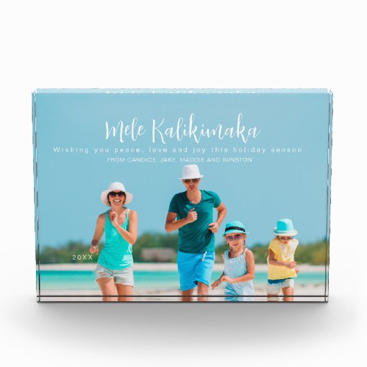 Mele Kalikimaka Foto Kerstmis (Voorkant)