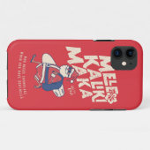Mele Kalikimaka - Funny Santa Hawaiian Kerstmis Case-Mate iPhone Case (Achterkant (horizontaal))