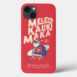 Mele Kalikimaka - Funny Santa Hawaiian Kerstmis Case-Mate iPhone Case