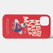 Mele Kalikimaka - Funny Santa Hawaiian Kerstmis Case-Mate iPhone Case (Achterkant (horizontaal))
