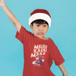 Mele Kalikimaka - Funny Santa Hawaiian Kerstmis T-shirt<br><div class="desc">Ben je van plan om deze kerst naar Hawaï te reizen? Vergeet niet de inwoners een vrolijk kerstfeest te wensen met dit grappige en unieke tropische t-shirt voor het kerstseizoen. Met de term Mele Kalikimaka, wat 'Merry Kerstmis' betekent. Het perfecte cadeau voor iedereen die in Hawaï vakantie maakt voor Kerstmis...</div>