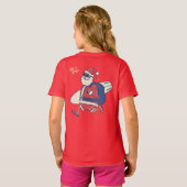 Mele Kalikimaka - Funny Santa Hawaiian Kerstmis T T-shirt (Achterkant volledig)