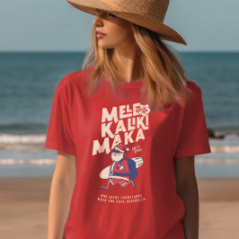 Mele Kalikimaka - Funny Santa Hawaiian Kerstmis T T-shirt