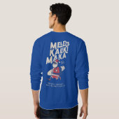 Mele Kalikimaka - Funny Santa Hawaiian Kerstmis Trui (Achterkant volledig)