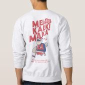 Mele Kalikimaka - Funny Santa Hawaiian Kerstmis Trui (Achterkant)