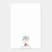 Mele Kalikimaka | Gepersonaliseerde Kerstpalmen Post-it® Notes (Voorkant)