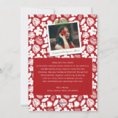 Mele Kalikimaka Glow 2 Photo Collage Kerstmis Feestdagenkaart (Achterkant)