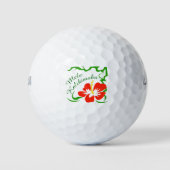 Mele Kalikimaka Golfballen (Voorkant)