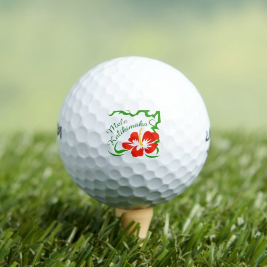 Mele Kalikimaka Golfballen (Insitu Shirt)