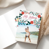 Mele Kalikimaka | Hawaïaanse kerst gevouwen foto Feestdagen Kaart