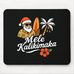 Mele Kalikimaka Hawaiaanse Kerstman Santa Hoed Haw Muismat