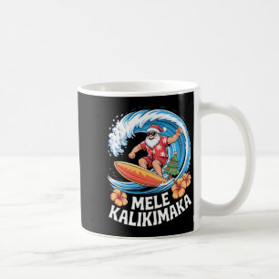 Mele Kalikimaka Hawaiaanse Kerstmis Aloha Kerstman Koffiemok