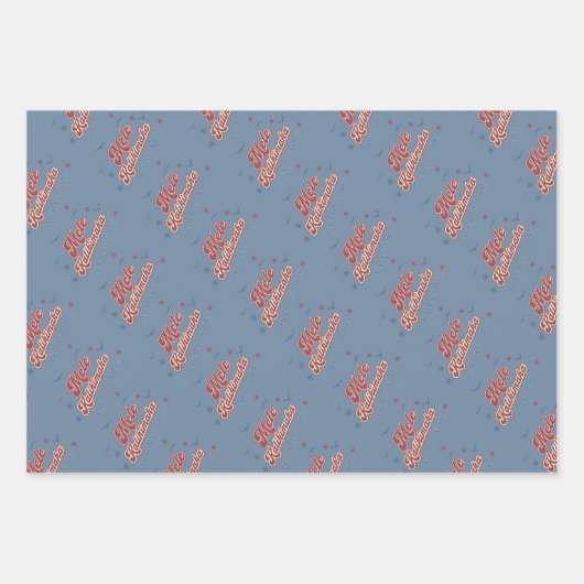 Mele Kalikimaka Hawaii Kerstpapier blad Inpakpapier Vel (Voorkant 3)