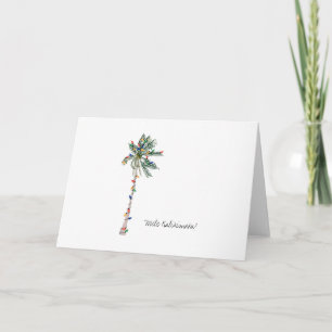 Mele Kalikimaka Hawaiian Christmas Wenskaart Feestdagen Kaart