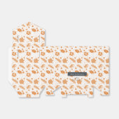 Mele Kalikimaka Hawaiian Holiday Floral Favor Box Bedankdoosjes (Uitgevouwen)