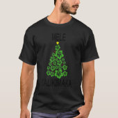 Mele Kalikimaka Hawaiian kerstboom T-shirt (Voorkant)