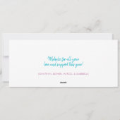 Mele Kalikimaka Hawaiian Kerstfeestdag Foto Feestdagenkaart (Achterkant)